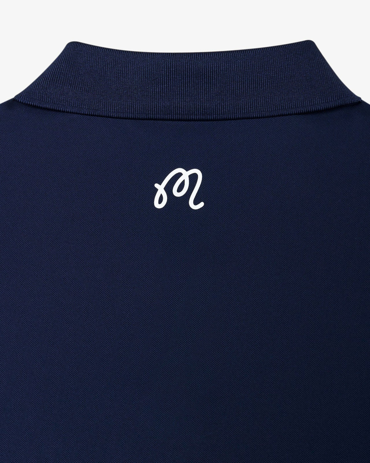 Block Placket Polo - Navy Malbon Men