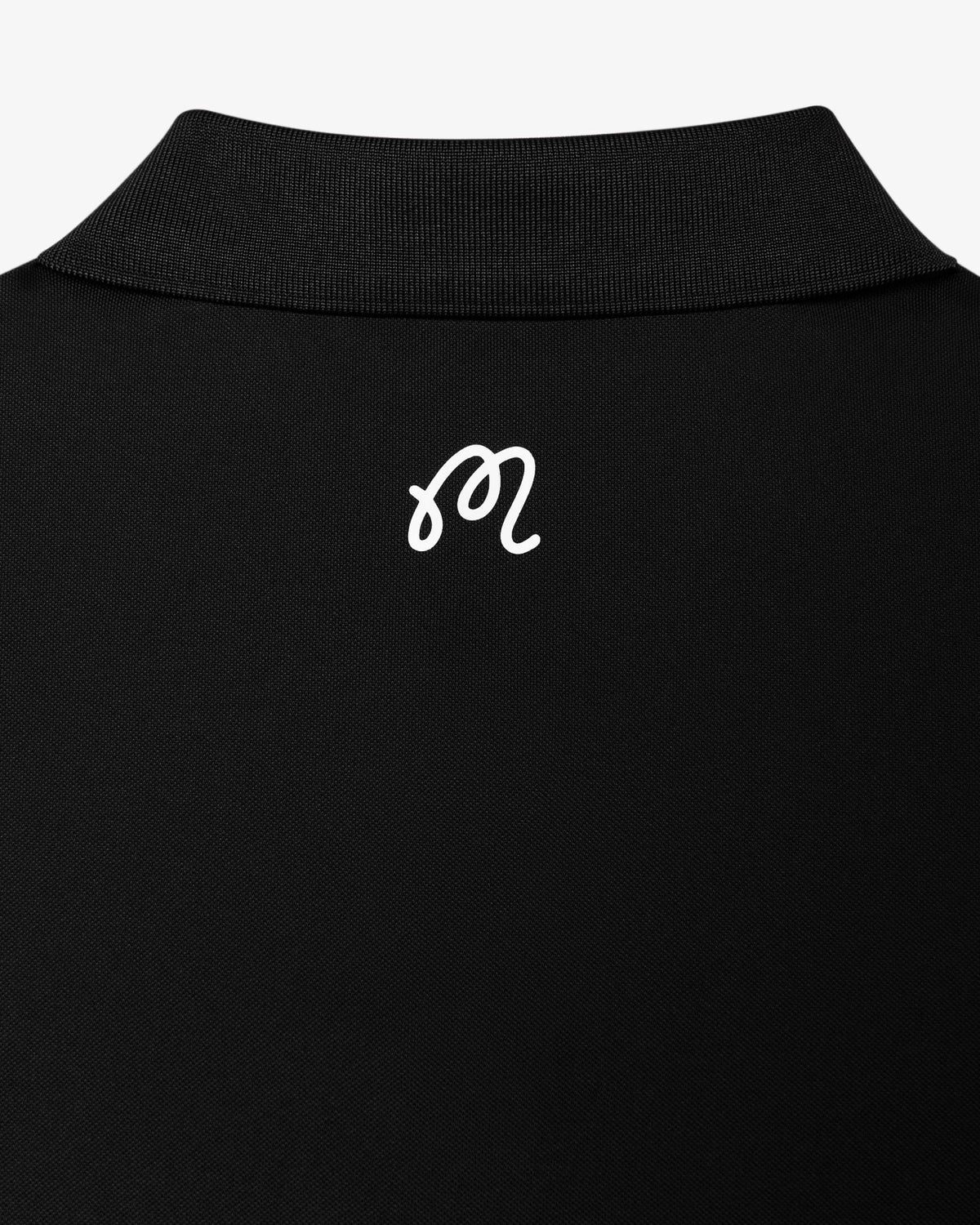 Block Placket Polo - Black Malbon Men