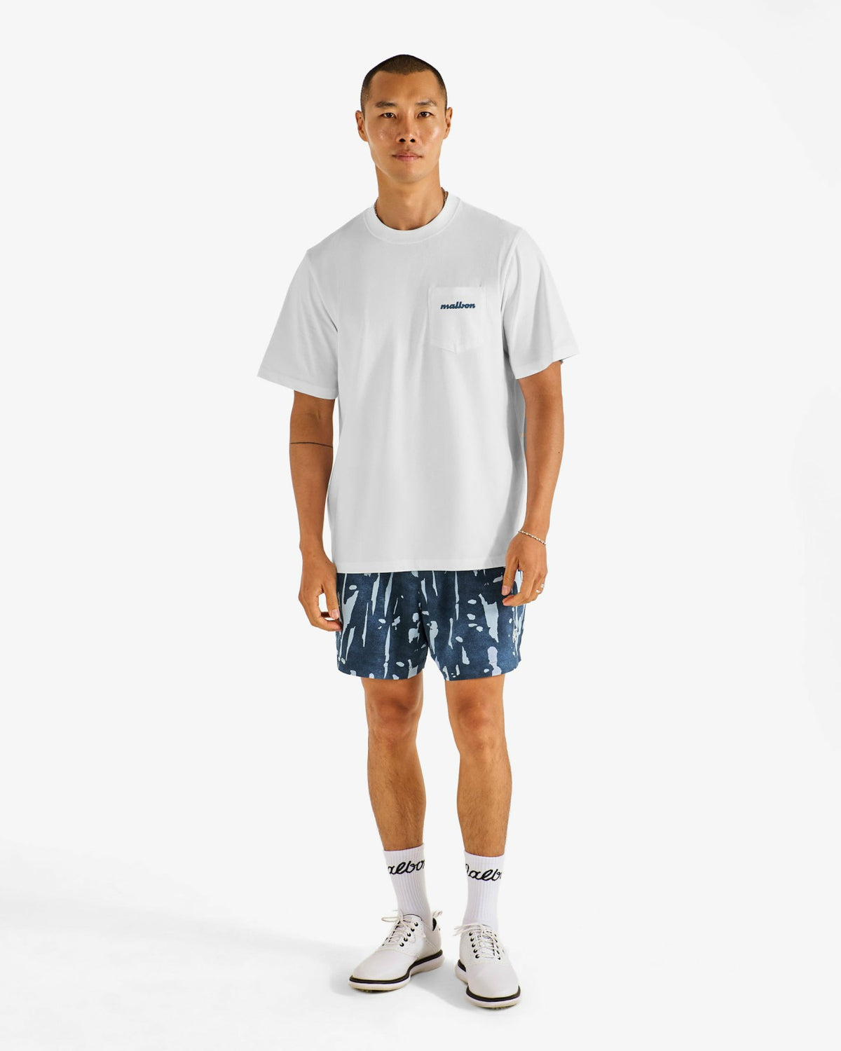 Vista Repair Tee - White Malbon Men