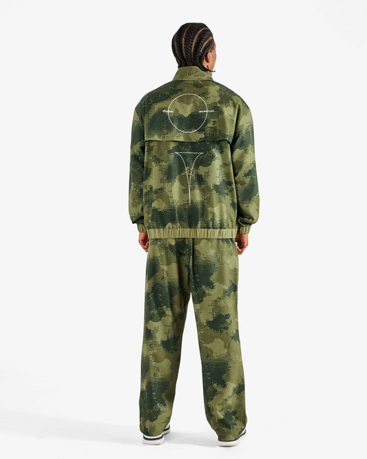 Arsham Stealth Quarter Zip - Olive Stealth Camo Malbon Men