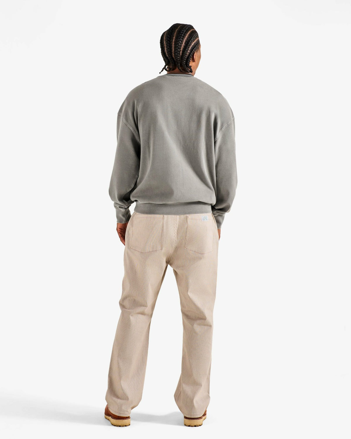 Foreman Sweatshirt - Brushed Nickel Malbon Men