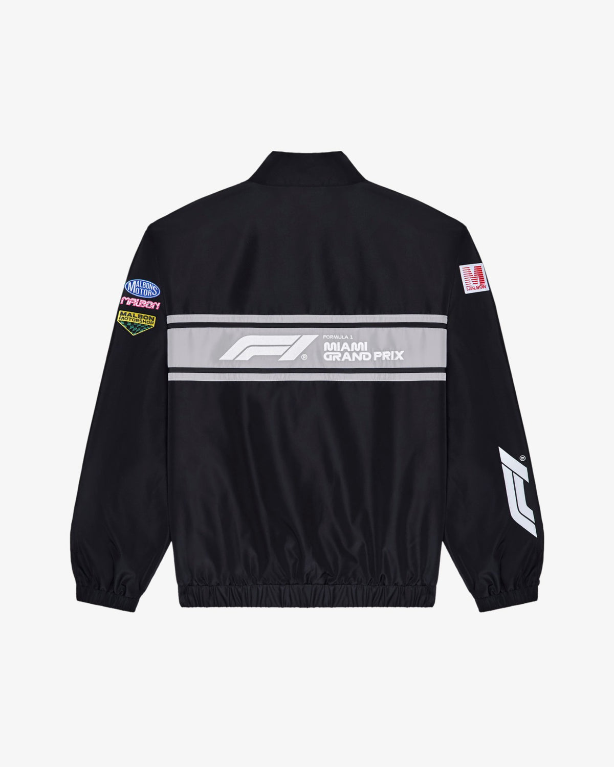 Trackline Jacket - Black Beauty Malbon Men