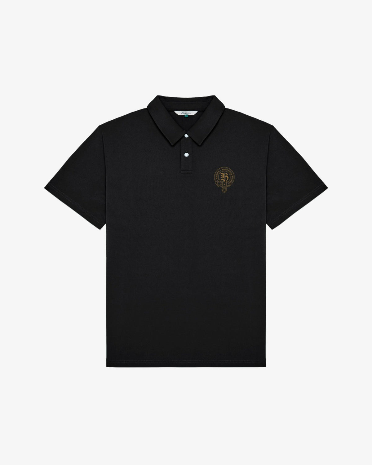 Bushmills Fairway Polo - Black Malbon Men