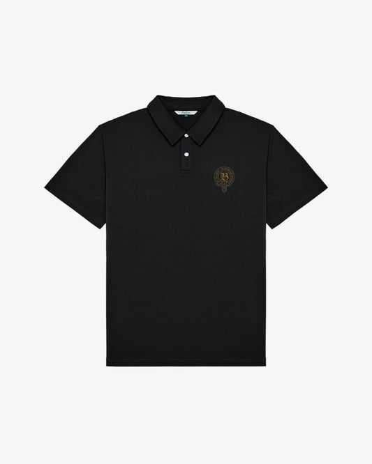 Bushmills Fairway Polo - Black Malbon Men