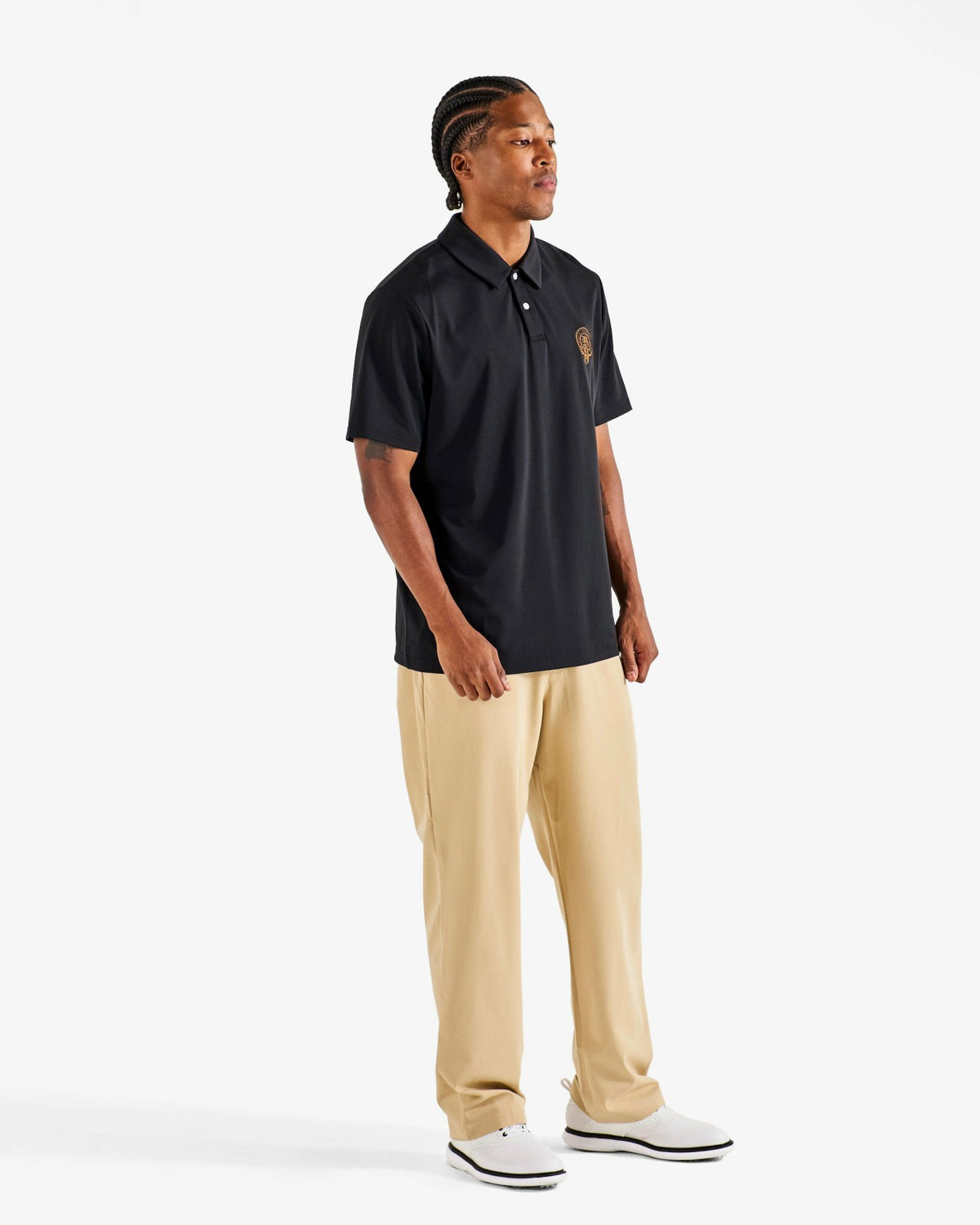 Bushmills Fairway Polo - Black Malbon Men