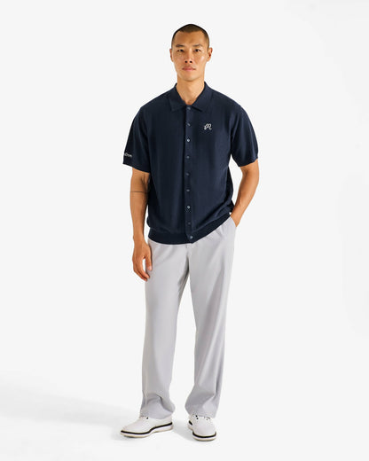Crosscut Polo - Blueberry Malbon Men