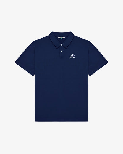Fairway Polo - Navy Malbon Men