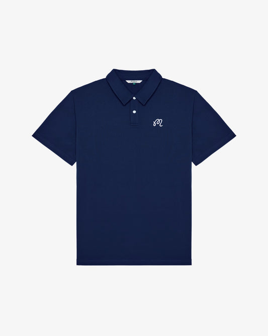 Fairway Polo - Navy Malbon Men