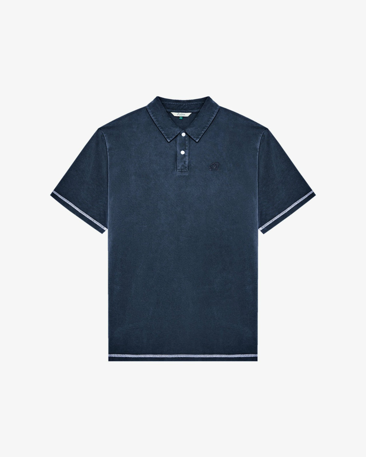 Fairway Overdyed Polo - Blueberry Malbon Men