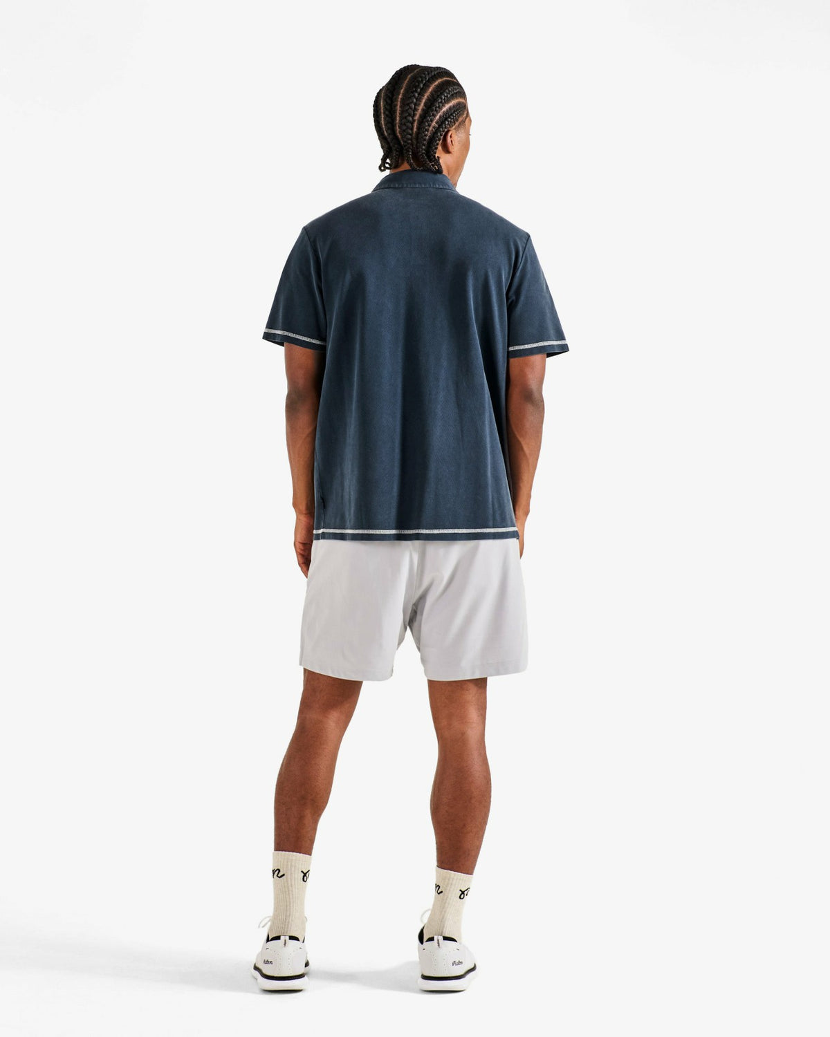 Fairway Overdyed Polo - Blueberry Malbon Men