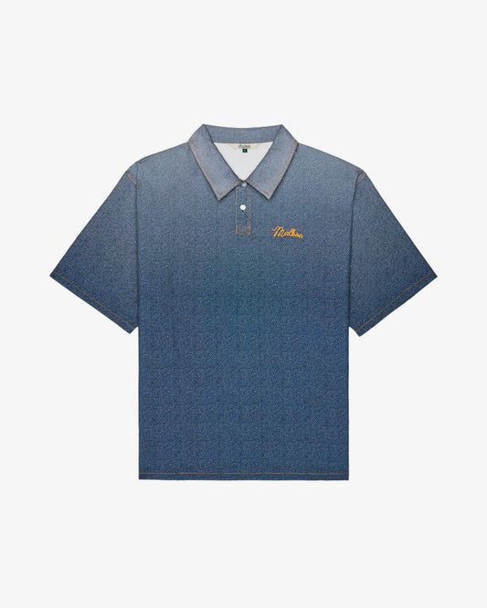 Ironfade Polo - Dusty Navy Malbon Men