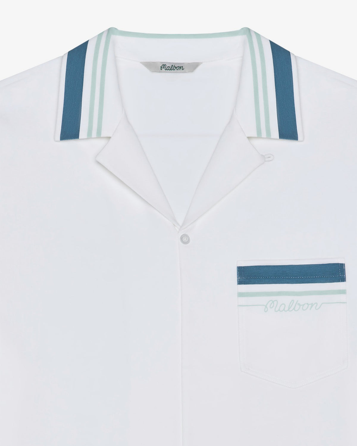 Ventura Camp Shirt - White Malbon Men