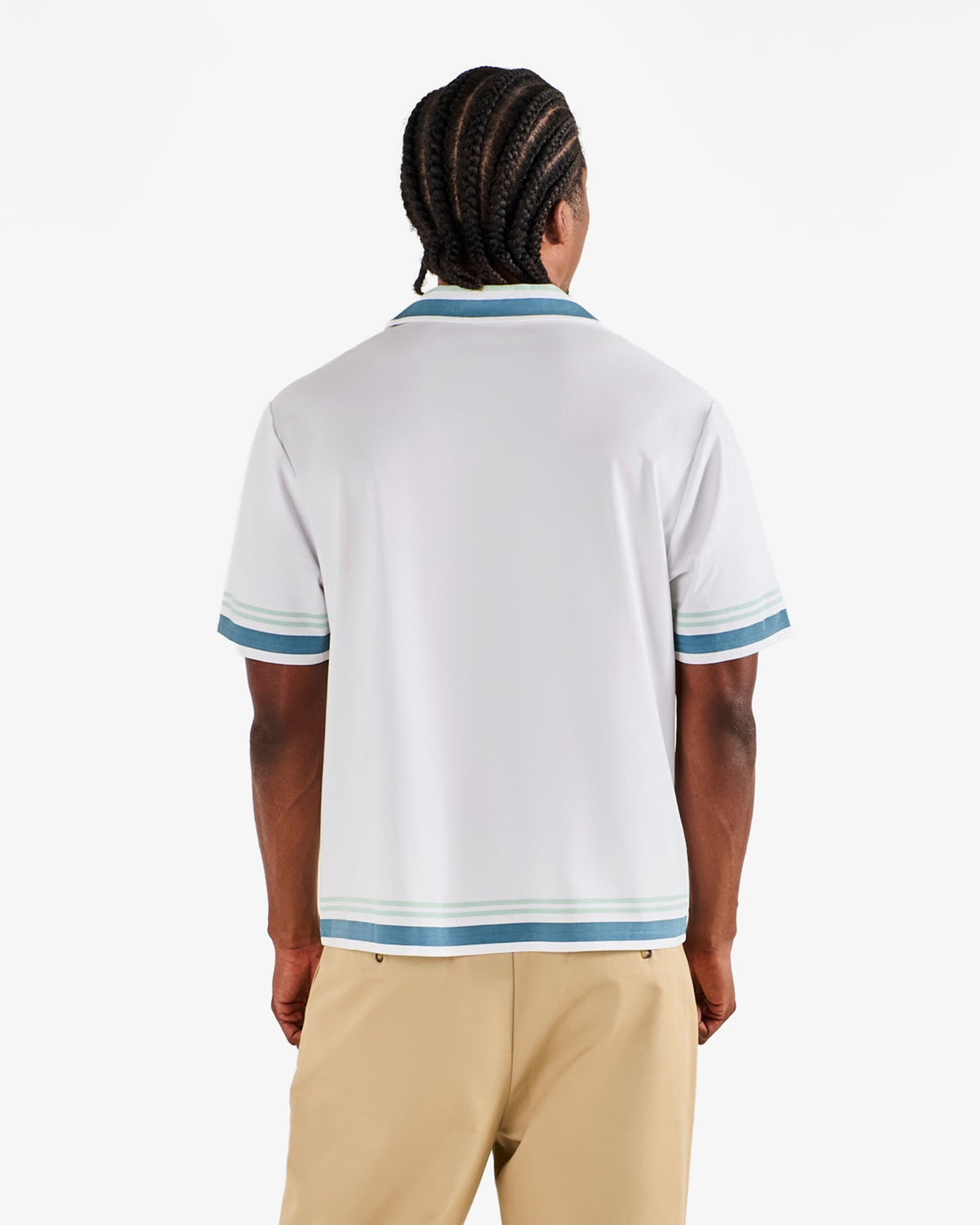 Ventura Camp Shirt - White Malbon Men
