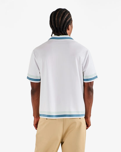 Ventura Camp Shirt - White Malbon Men
