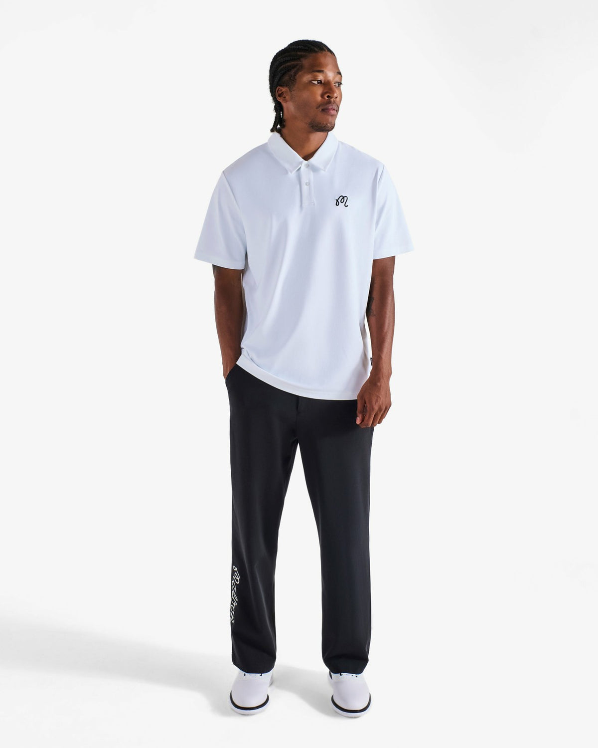 Fairway Polo - White Malbon Men