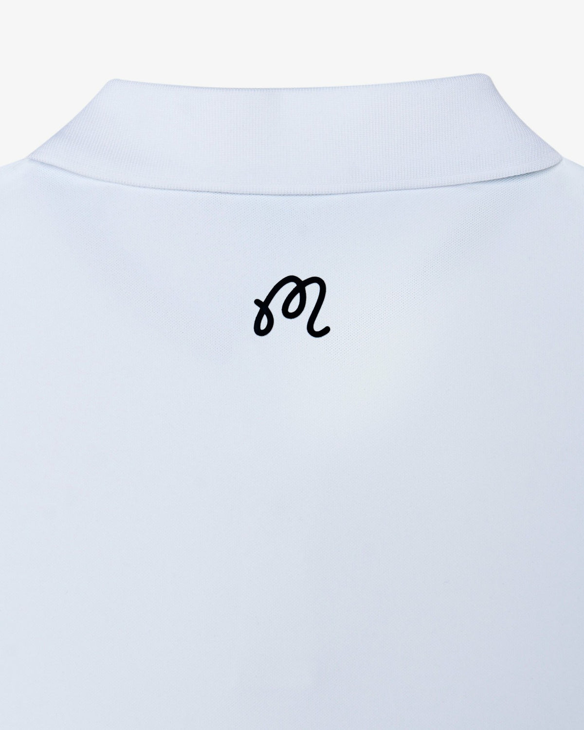 Block Placket Polo - White Malbon Men