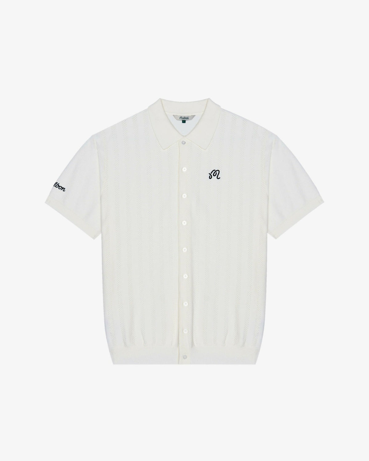 Crosscut Polo - Ivory Malbon Men