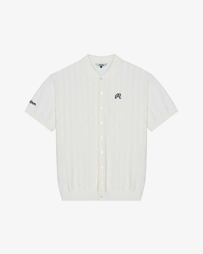 Crosscut Polo - Ivory Malbon Men