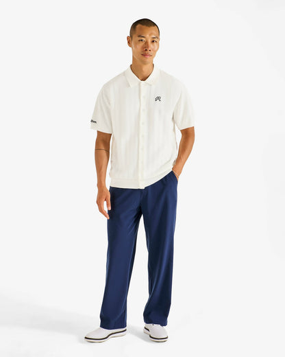 Crosscut Polo - Ivory Malbon Men