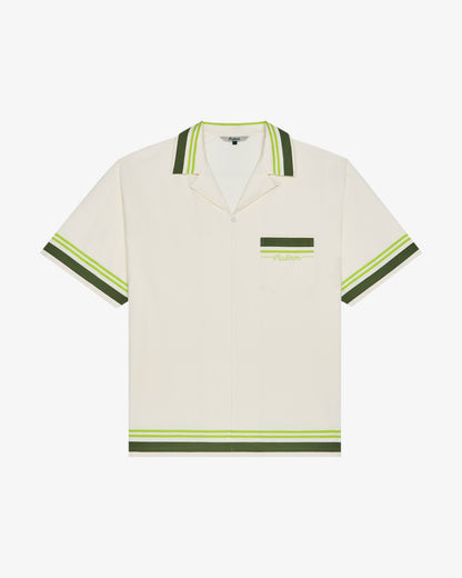 Ventura Camp Shirt - Cream Malbon Men