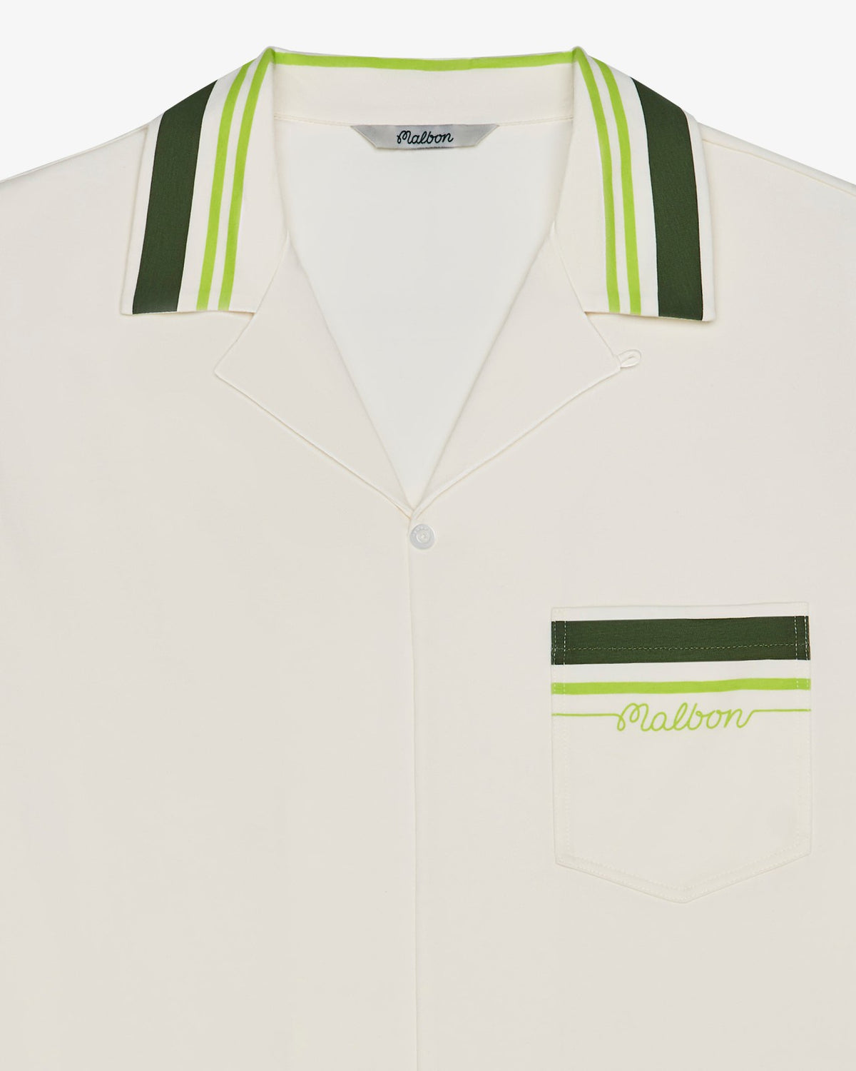 Ventura Camp Shirt - Cream Malbon Men