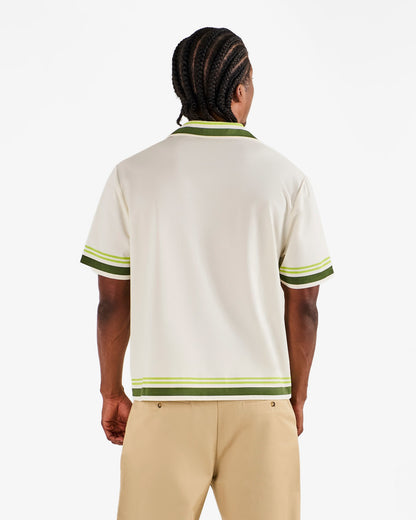 Ventura Camp Shirt - Cream Malbon Men