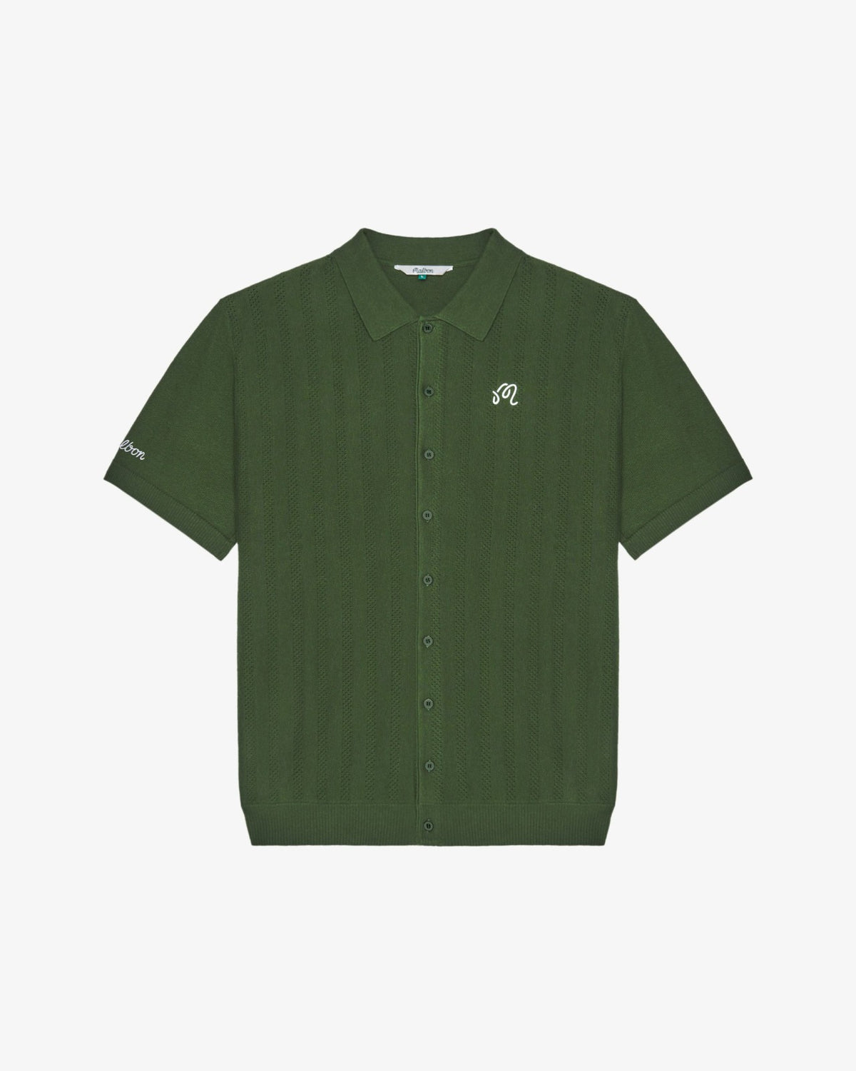 Crosscut Polo - Rifle Green Malbon Men