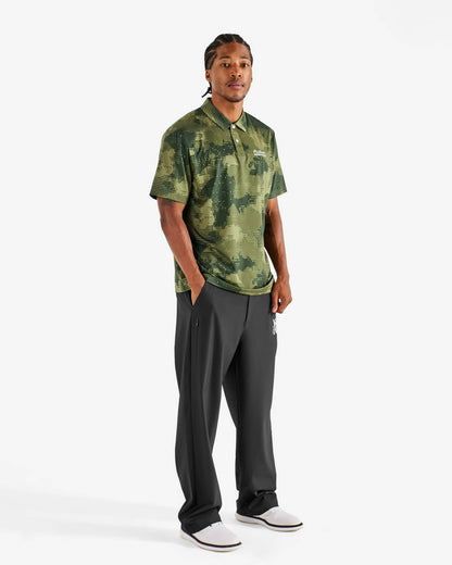 Arsham Fairway Stealth Polo - Olive Stealth Camo Malbon Men