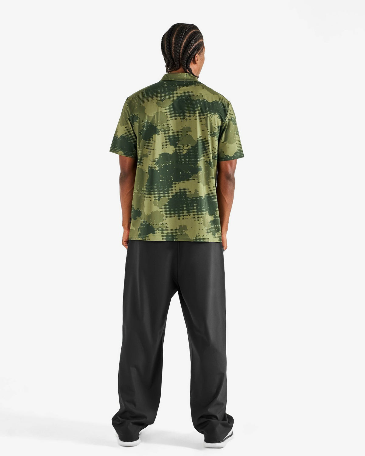 Arsham Fairway Stealth Polo - Olive Stealth Camo Malbon Men