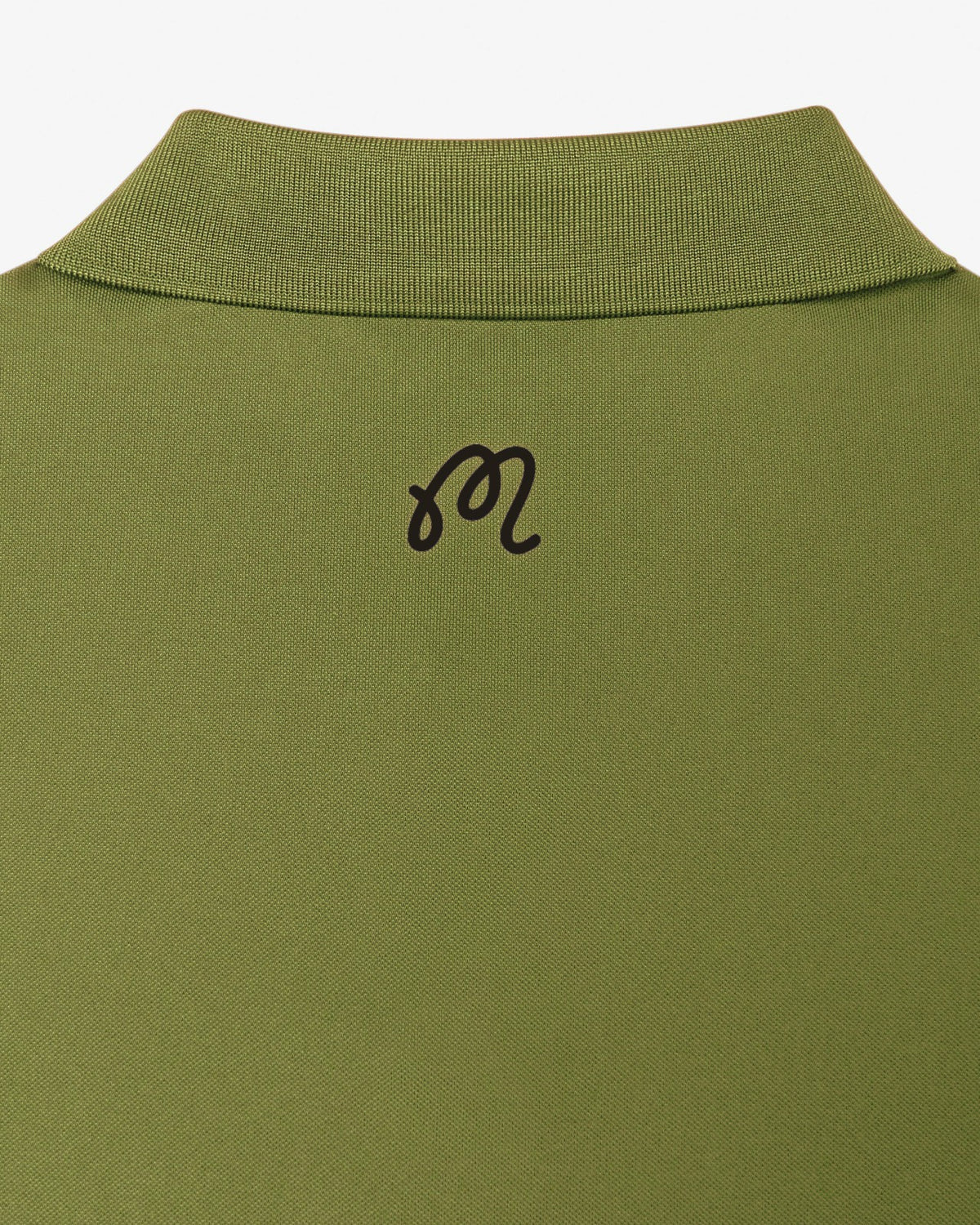 Block Placket Polo - Military Green Malbon Men