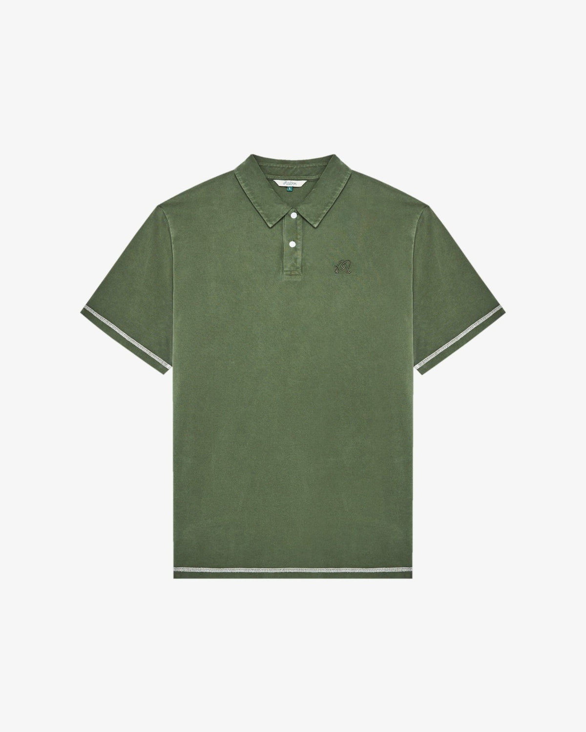 Fairway Overdyed Polo - Rifle Green Malbon Men