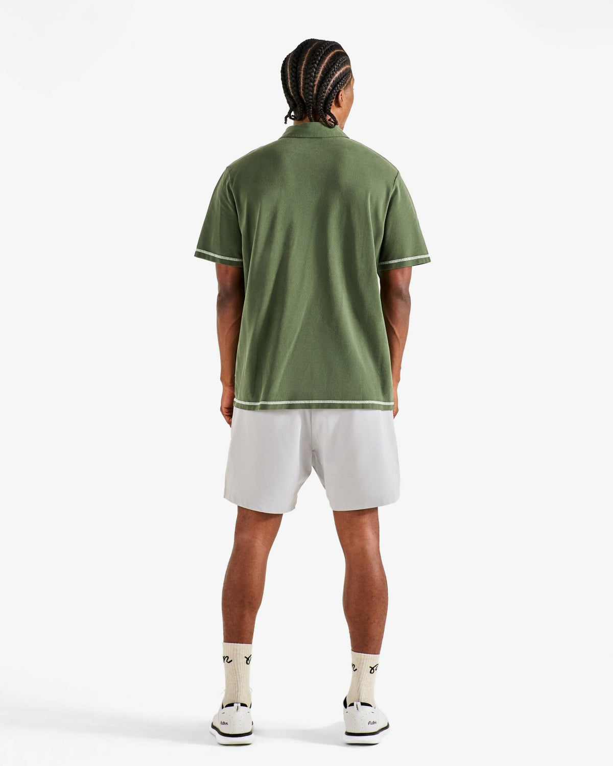 Fairway Overdyed Polo - Rifle Green Malbon Men