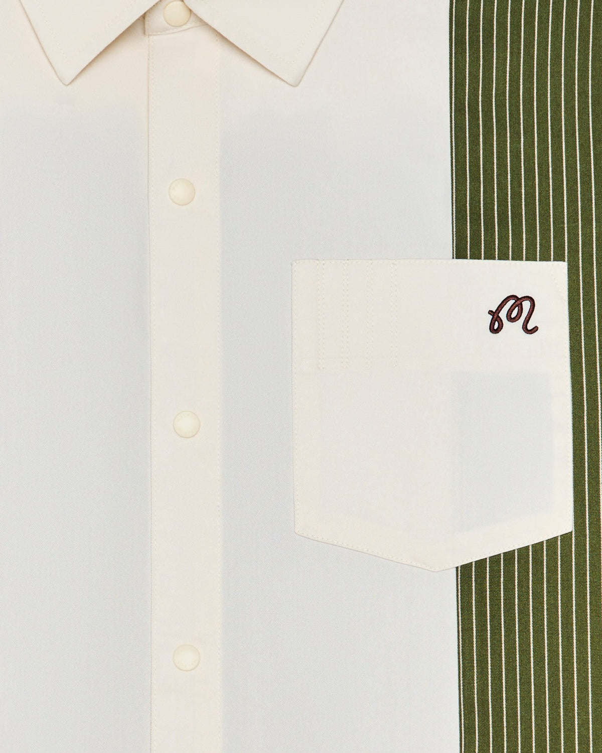 Montecristo Shirt - Cream / Olivine Malbon Men