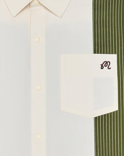 Montecristo Shirt - Cream / Olivine Malbon Men