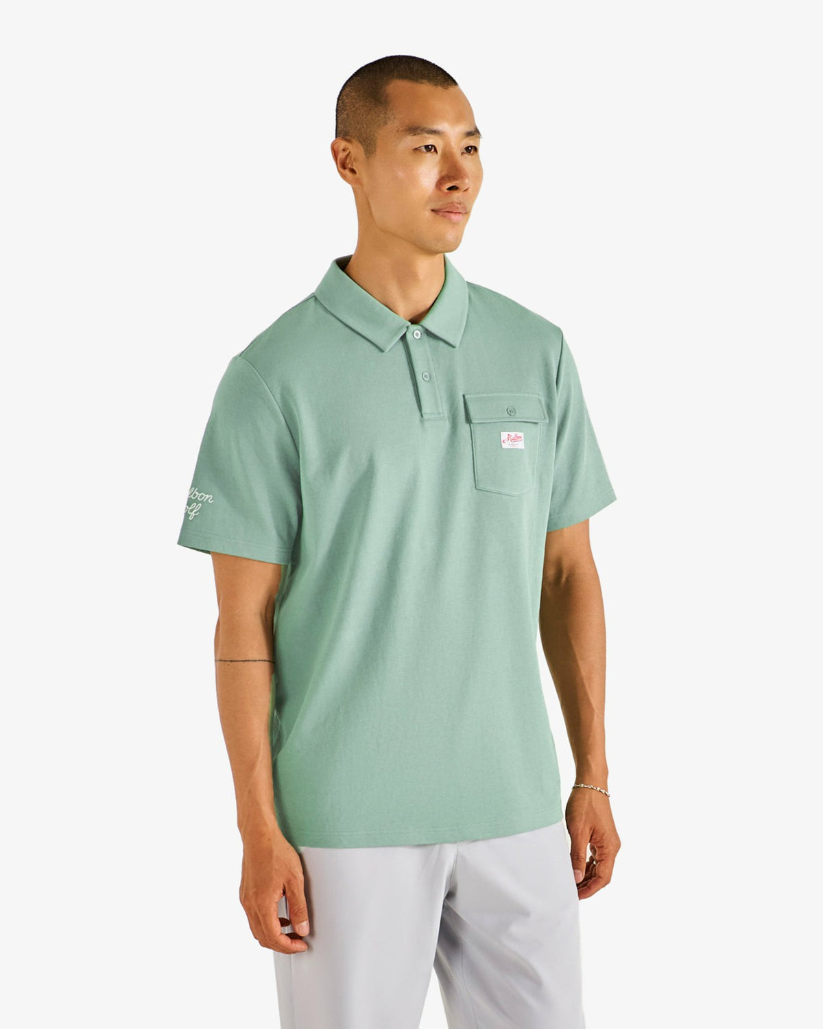 Jovis Benchmark Polo - Lily Pad Malbon Men