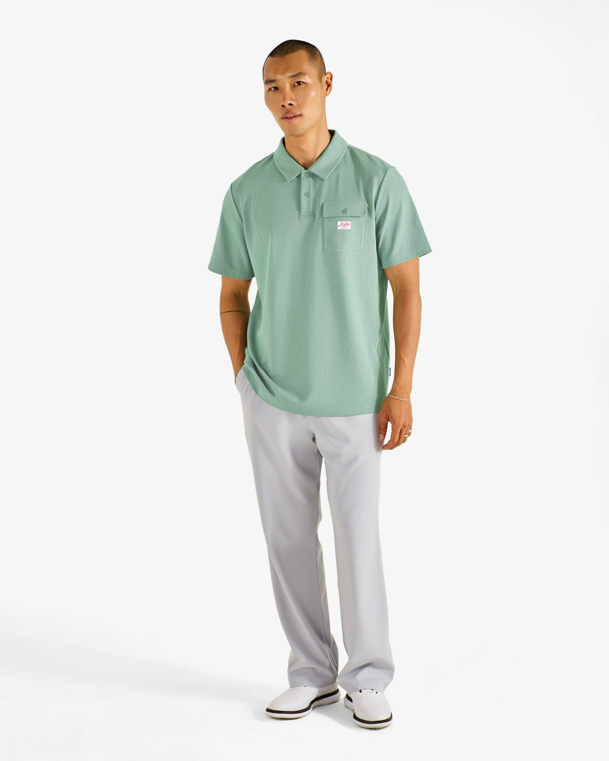 Jovis Benchmark Polo - Lily Pad Malbon Men