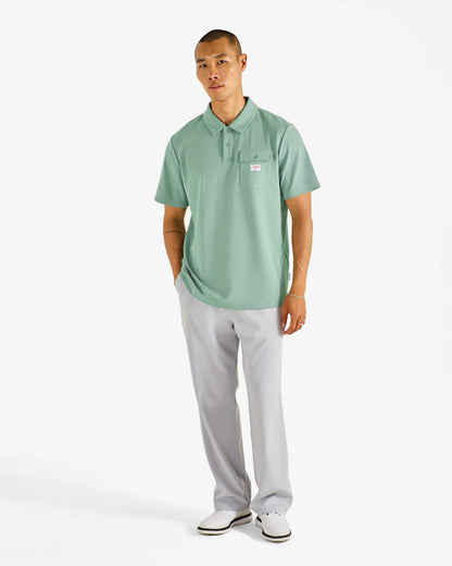 Jovis Benchmark Polo - Lily Pad Malbon Men