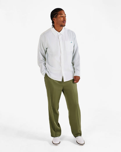 Montecristo Shirt - White / Light Blue Malbon Men