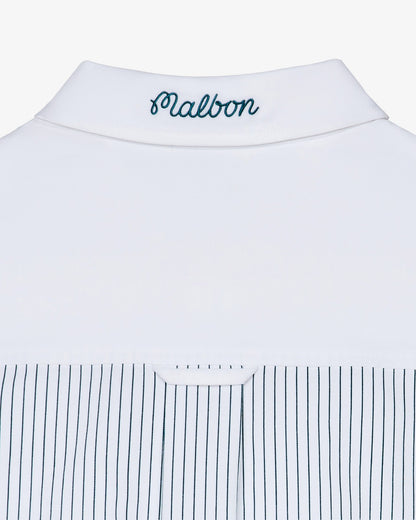Montecristo Shirt - White / Light Blue Malbon Men