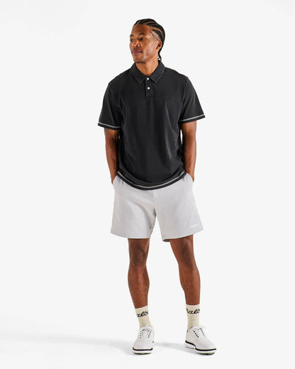 Fairway Overdyed Polo - Black Malbon Men