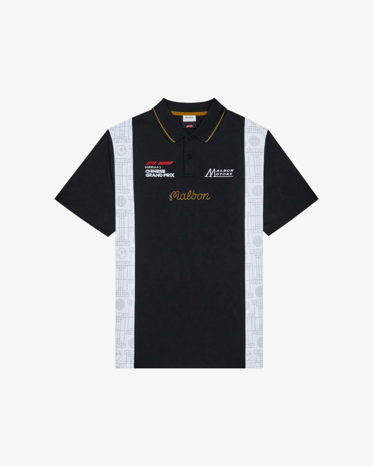 Forge Polo - Black Malbon Men