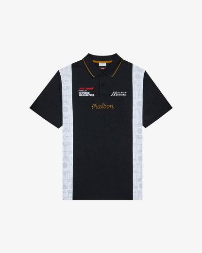 Forge Polo - Black Malbon Men