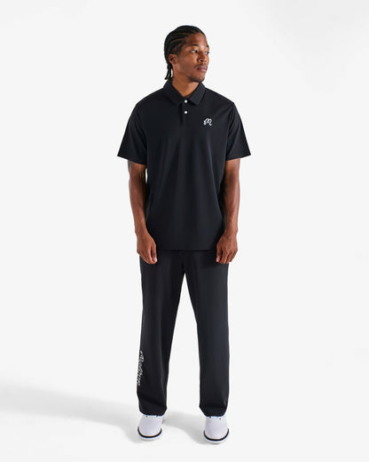 Fairway Polo - Black Malbon Men