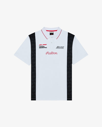 Forge Polo - White Malbon Men