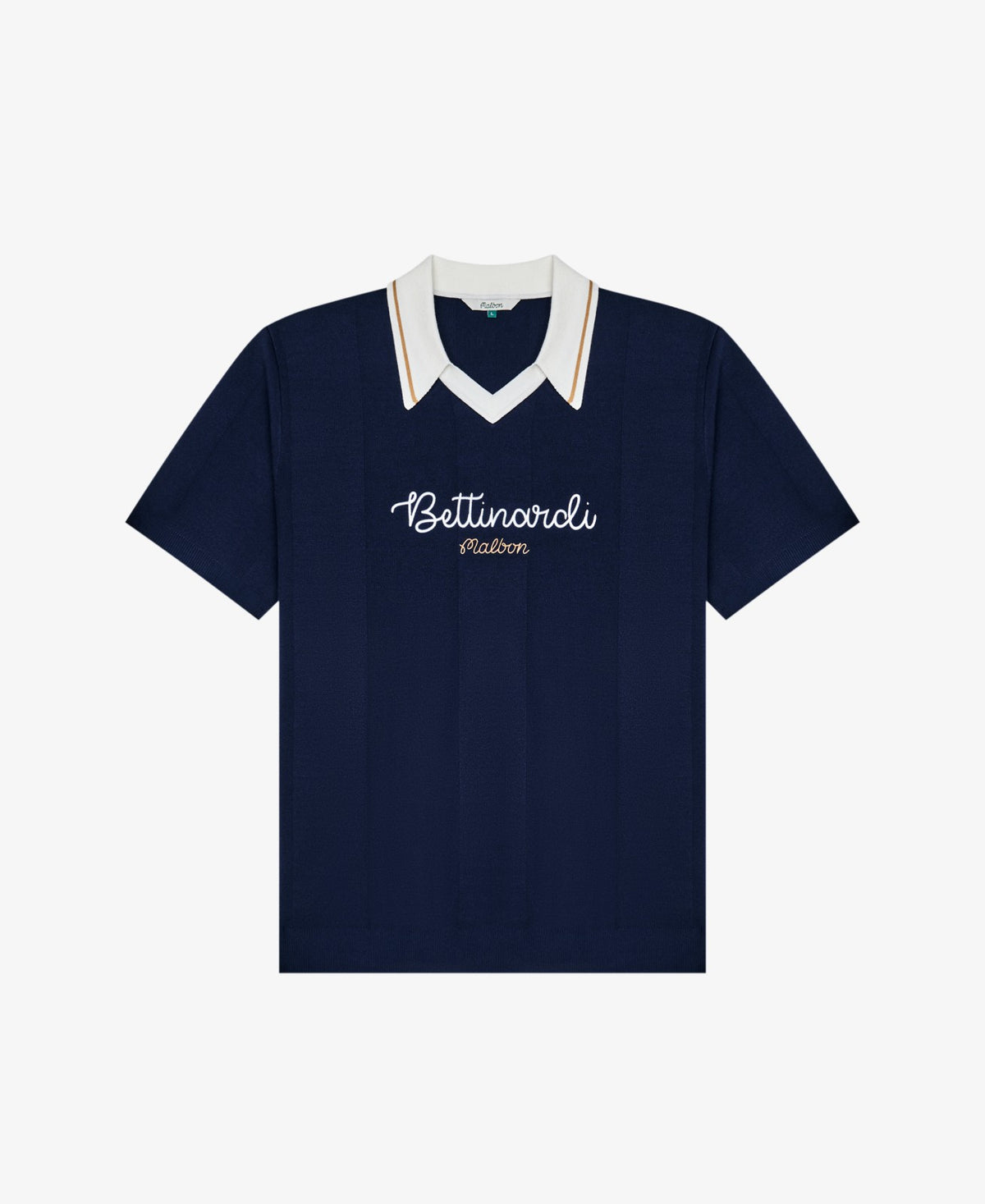 Bettinardi Knit Polo - Maritime Blue Malbon Men