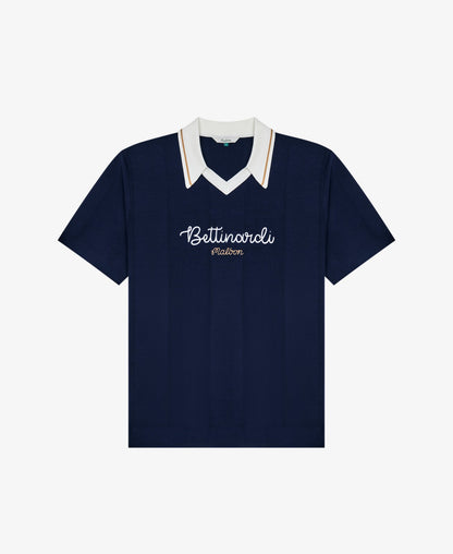 Bettinardi Knit Polo - Maritime Blue Malbon Men