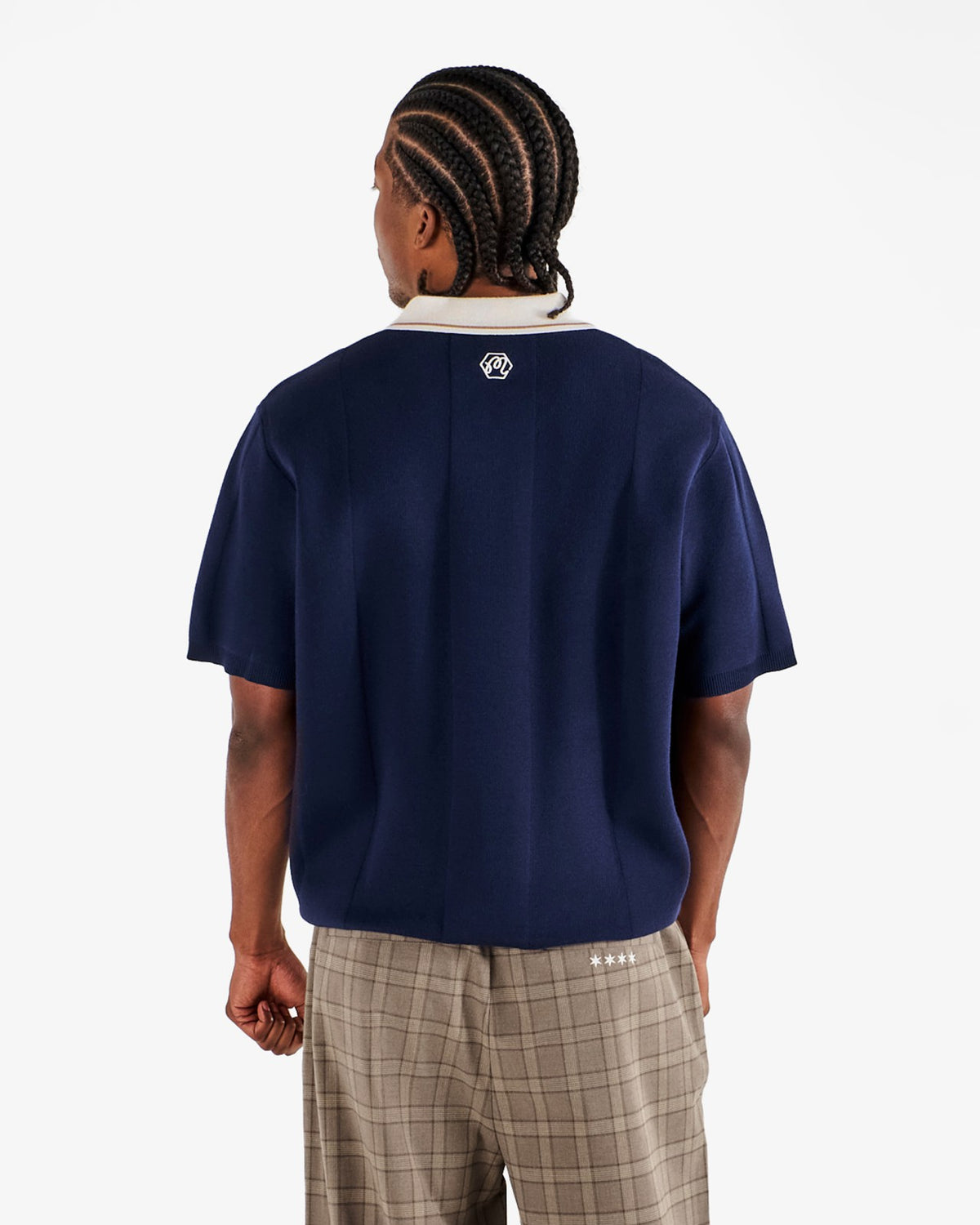 Bettinardi Knit Polo - Maritime Blue Malbon Men