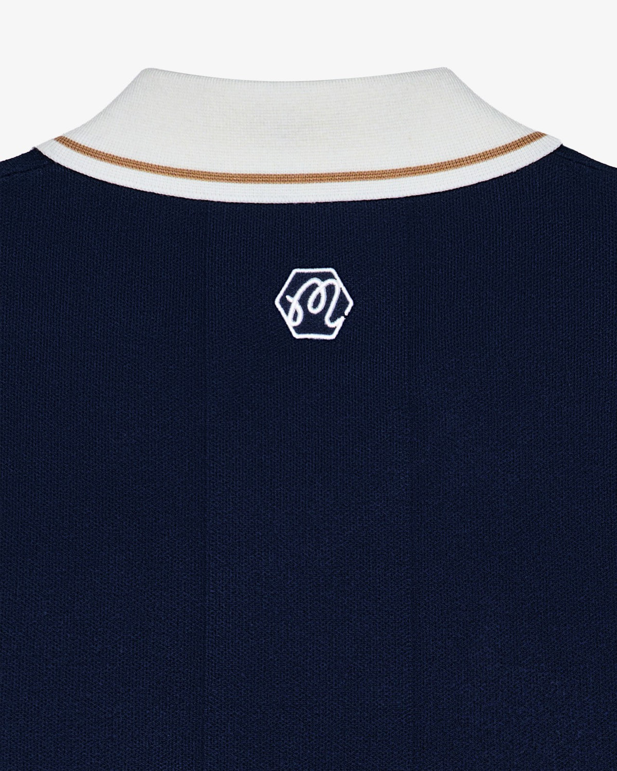 Bettinardi Knit Polo - Maritime Blue Malbon Men