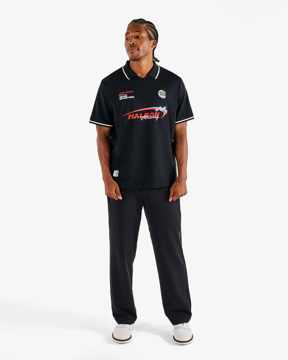 Slipstream Jersey - Black Beauty Malbon Men