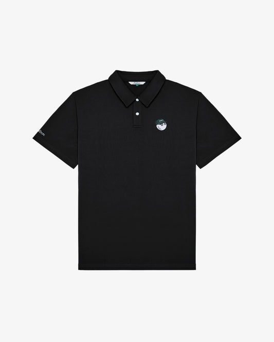 Fairway Baldwin Polo - Black Malbon Men